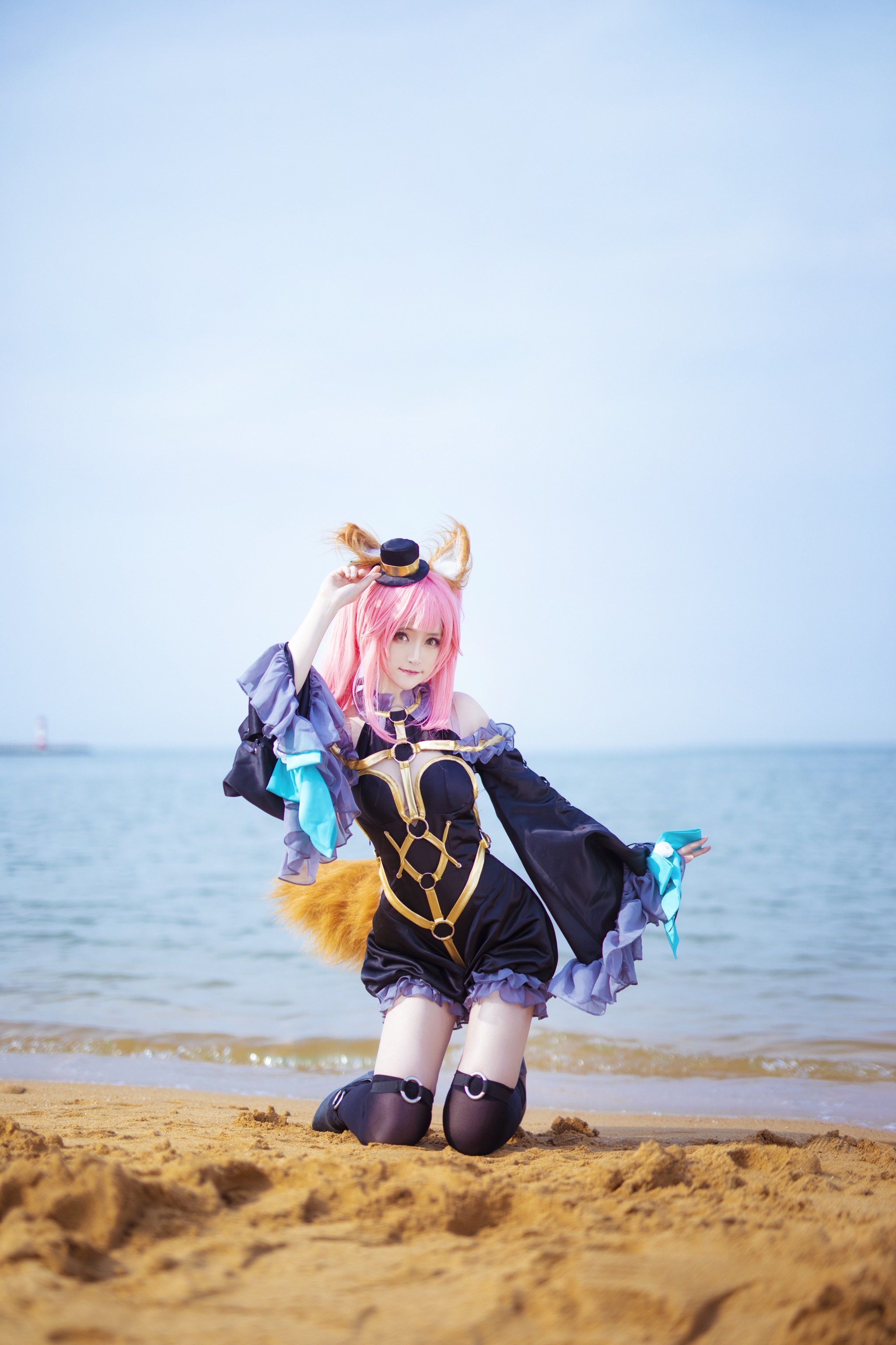 yui金鱼 - NO.010 魔术师玉藻前 [7P]-XikXak